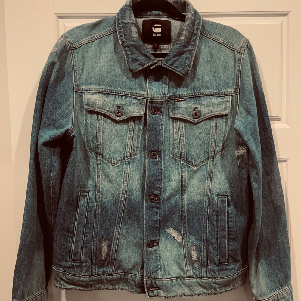 G-Star Raw 3301 slim tape restored Jean jacket